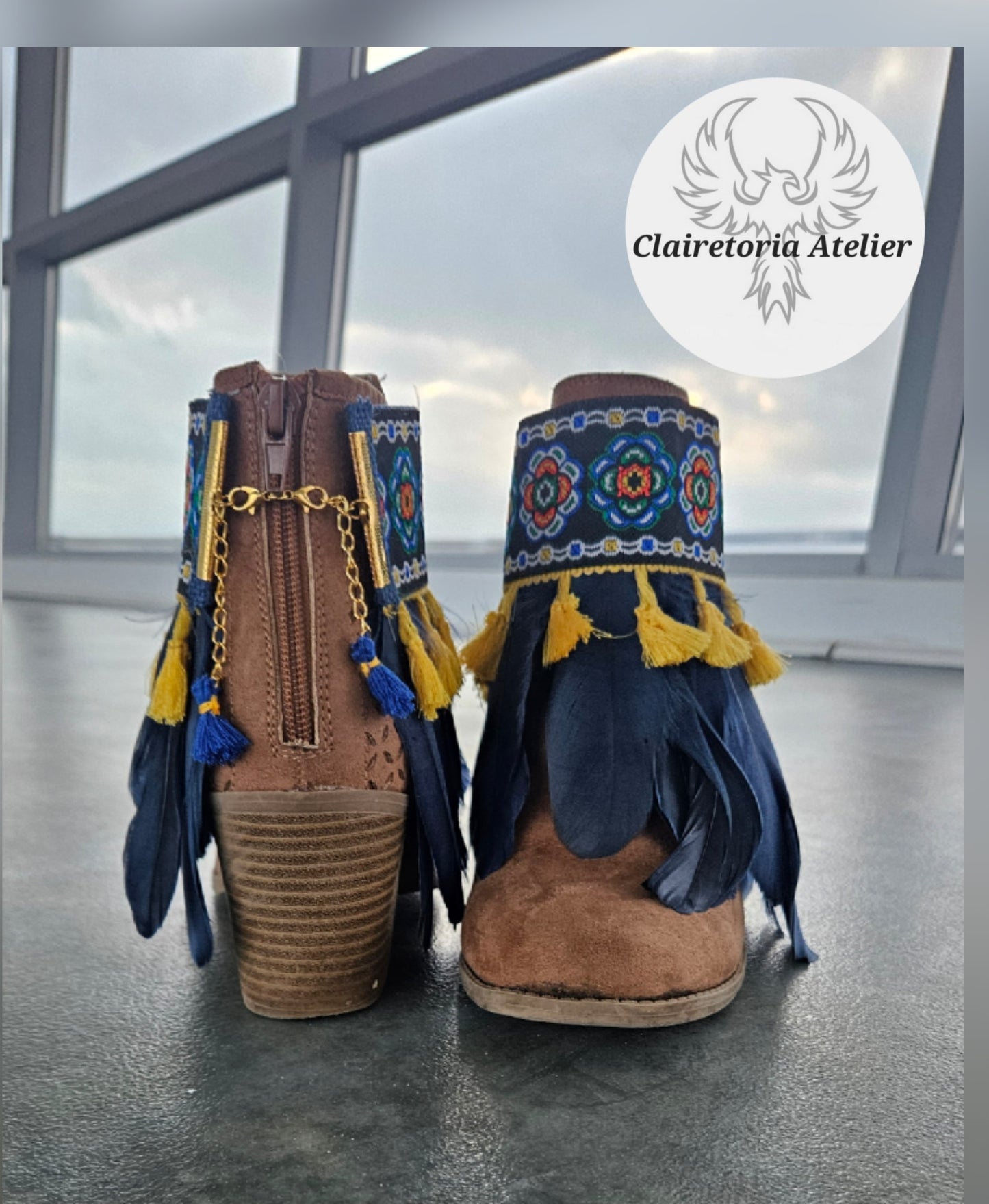 Boho Garden Navy